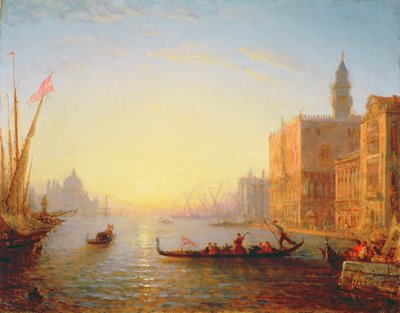 Venedig, Abend von Félix Ziem